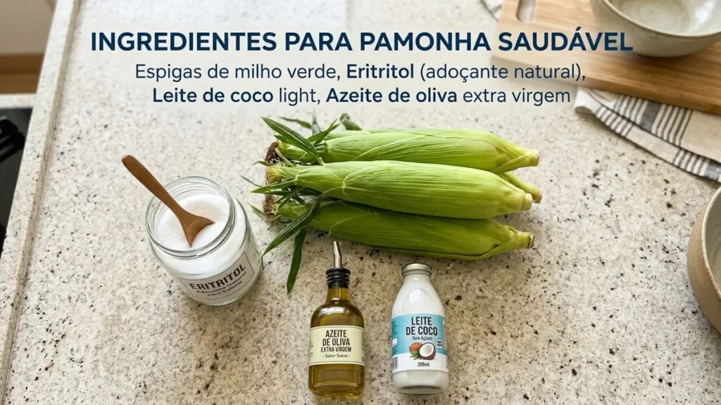 Pamonha Saudável Sem Açúcar: a Receita Nordestina que Diabéticos e Hipertensos Podem Aproveitar 2 Ingredientes da pamonha saudável sem açúcar: milho verde, eritritol e leite vegetal